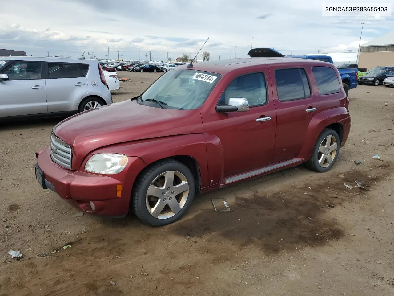 2008 Chevrolet Hhr Lt VIN: 3GNCA53P28S655403 Lot: 55042784