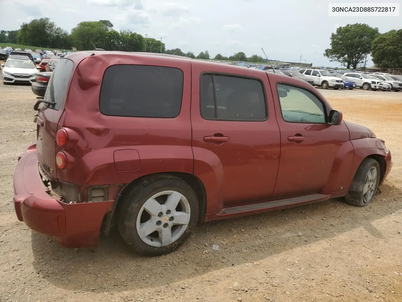 2008 Chevrolet Hhr Lt VIN: 3GNCA23D88S722817 Lot: 55691314