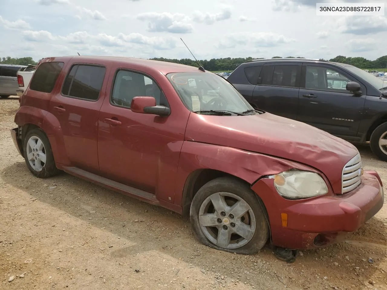 2008 Chevrolet Hhr Lt VIN: 3GNCA23D88S722817 Lot: 55691314