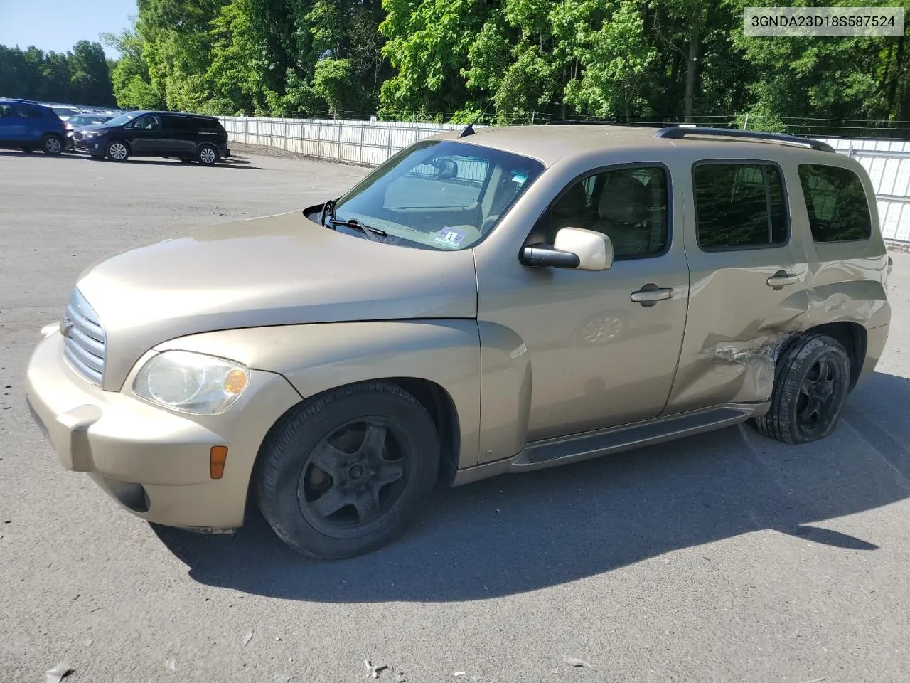 3GNDA23D18S587524 2008 Chevrolet Hhr Lt