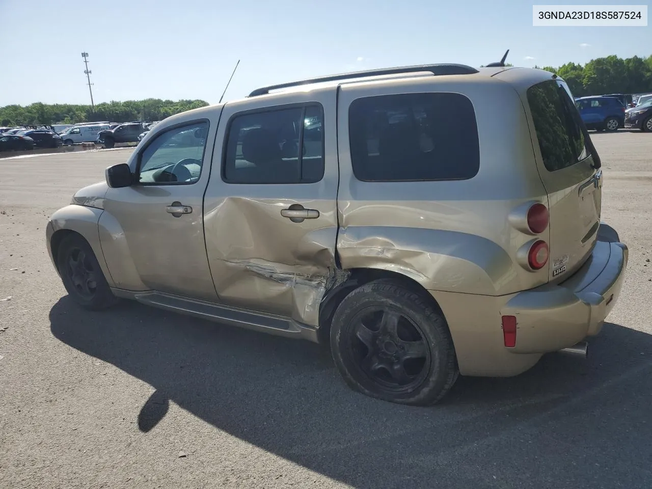 2008 Chevrolet Hhr Lt VIN: 3GNDA23D18S587524 Lot: 56366904