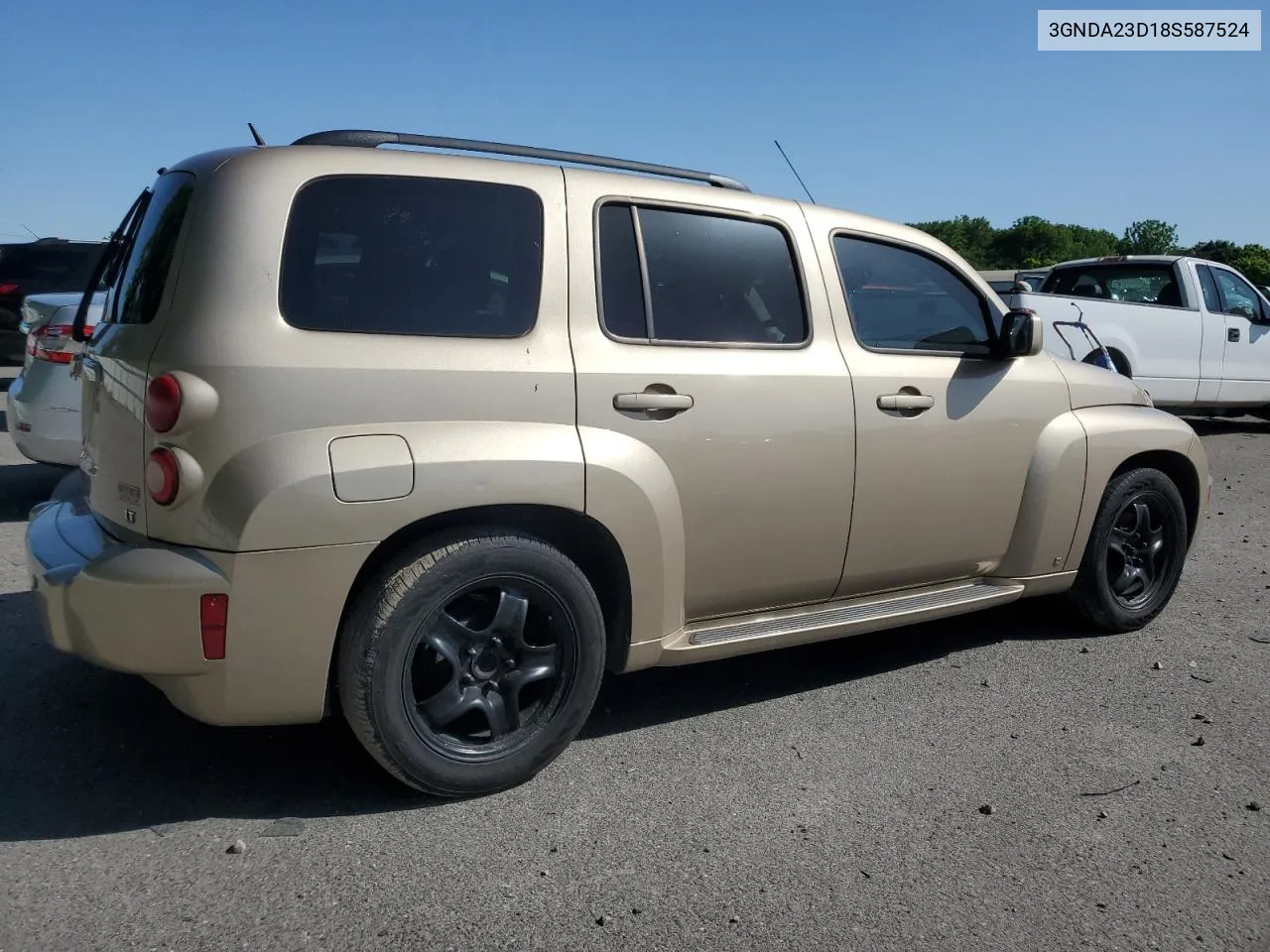 2008 Chevrolet Hhr Lt VIN: 3GNDA23D18S587524 Lot: 56366904