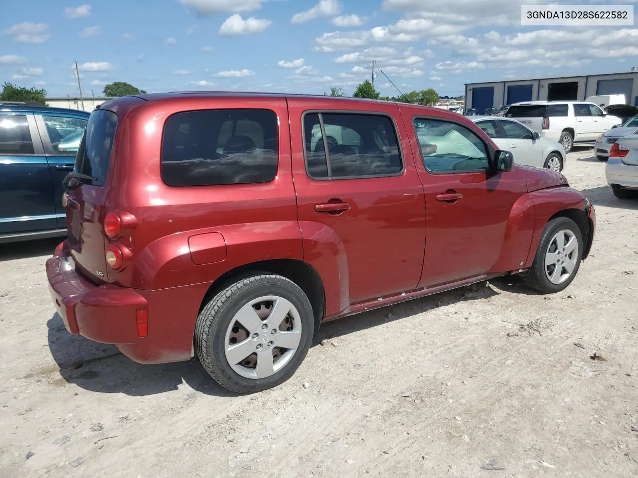 2008 Chevrolet Hhr Ls VIN: 3GNDA13D28S622582 Lot: 56576574