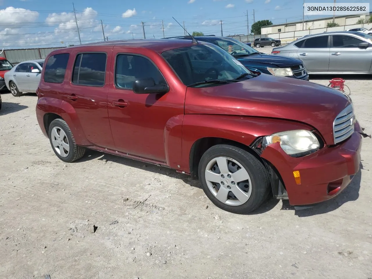 2008 Chevrolet Hhr Ls VIN: 3GNDA13D28S622582 Lot: 56576574