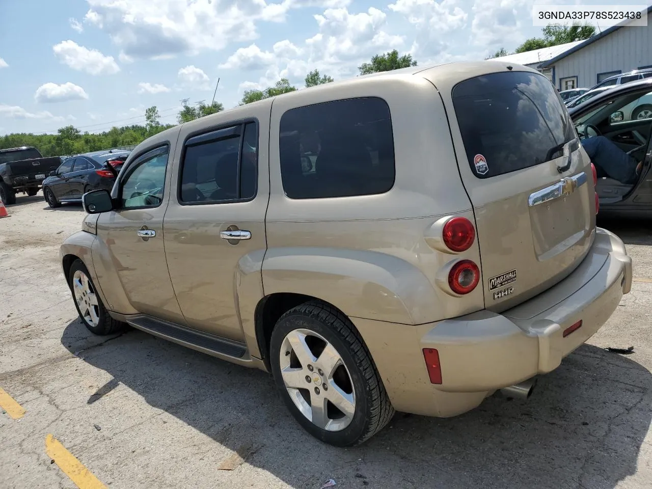 2008 Chevrolet Hhr Lt VIN: 3GNDA33P78S523438 Lot: 56964024