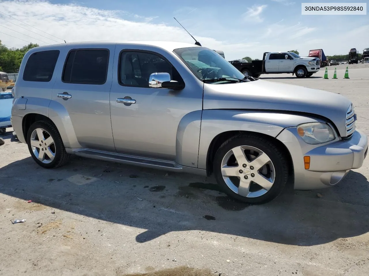 2008 Chevrolet Hhr Lt VIN: 3GNDA53P98S592840 Lot: 57161934