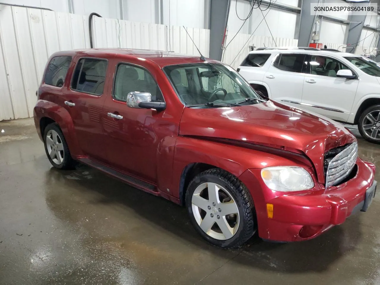 2008 Chevrolet Hhr Lt VIN: 3GNDA53P78S604189 Lot: 57704024