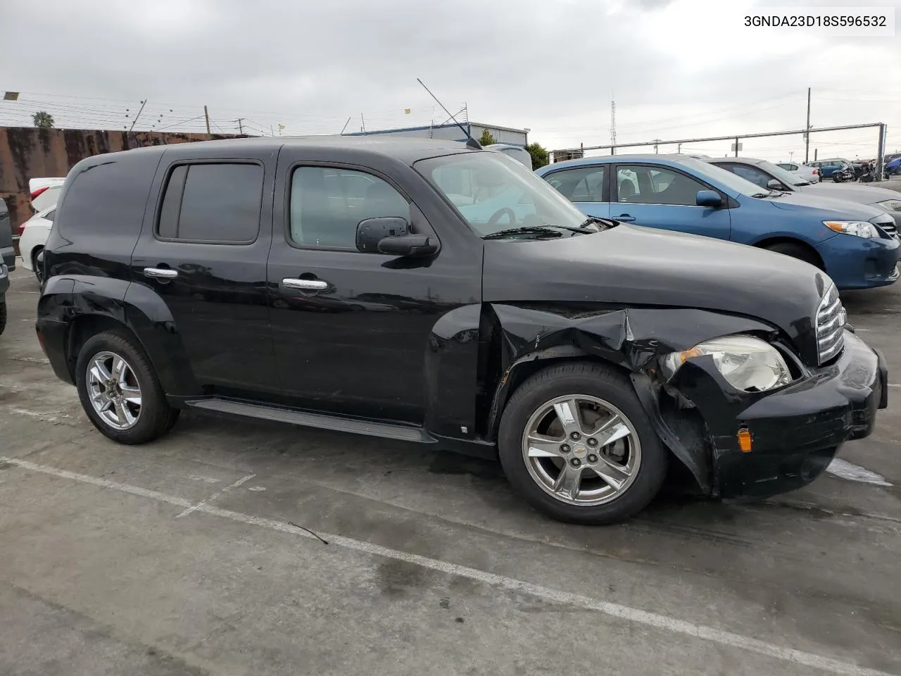 2008 Chevrolet Hhr Lt VIN: 3GNDA23D18S596532 Lot: 58267684