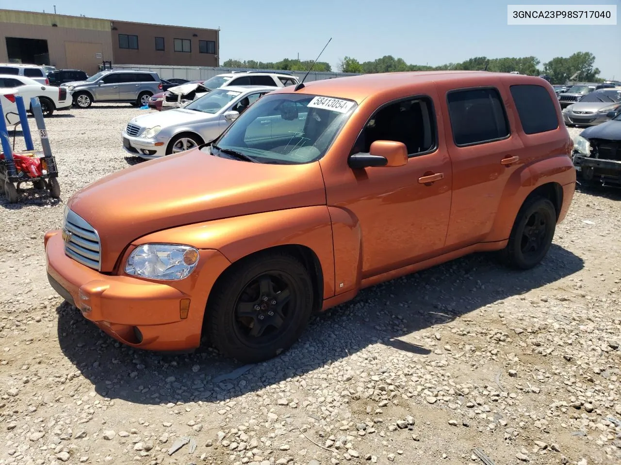 2008 Chevrolet Hhr Lt VIN: 3GNCA23P98S717040 Lot: 58413054