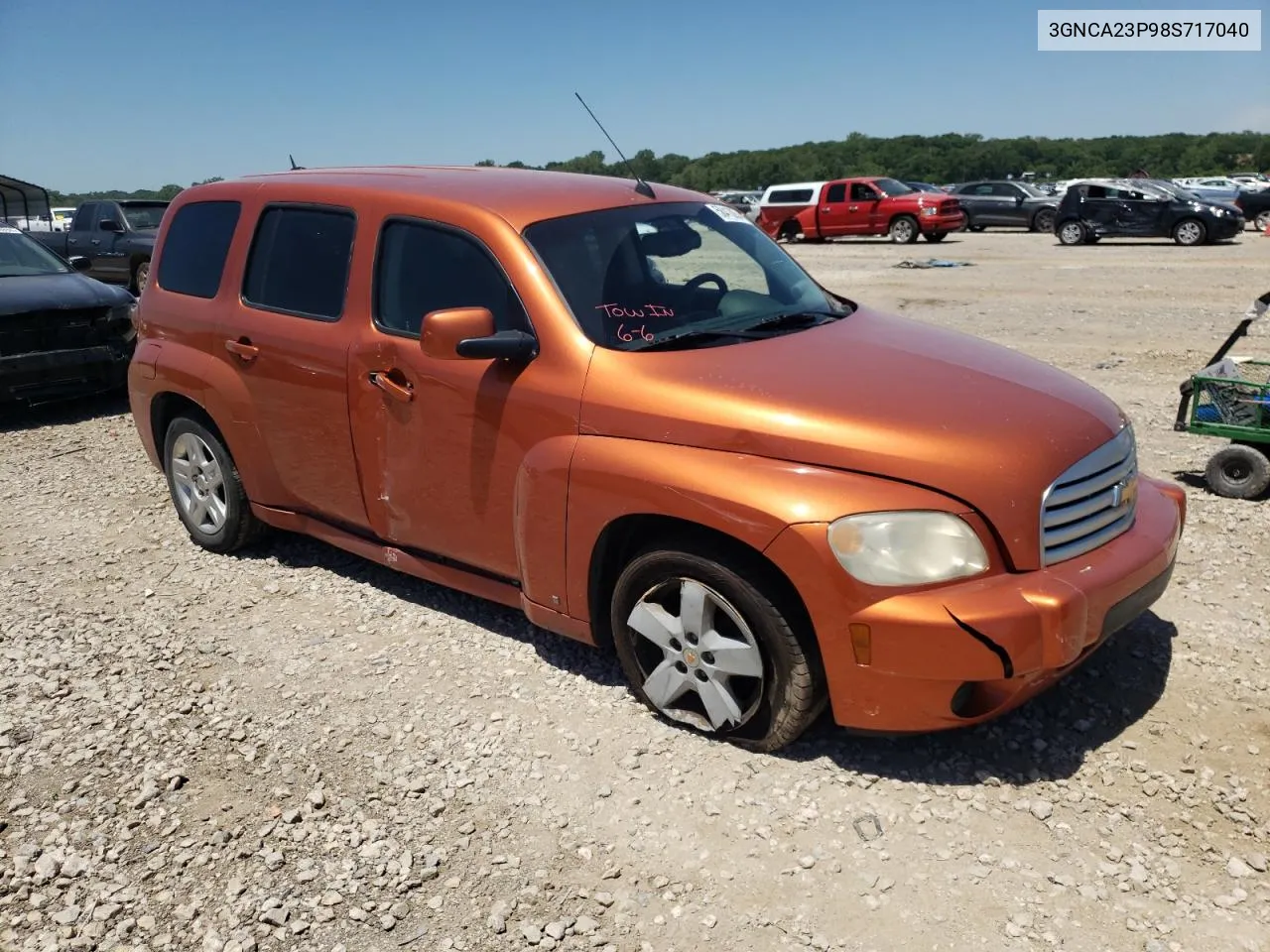 2008 Chevrolet Hhr Lt VIN: 3GNCA23P98S717040 Lot: 58413054