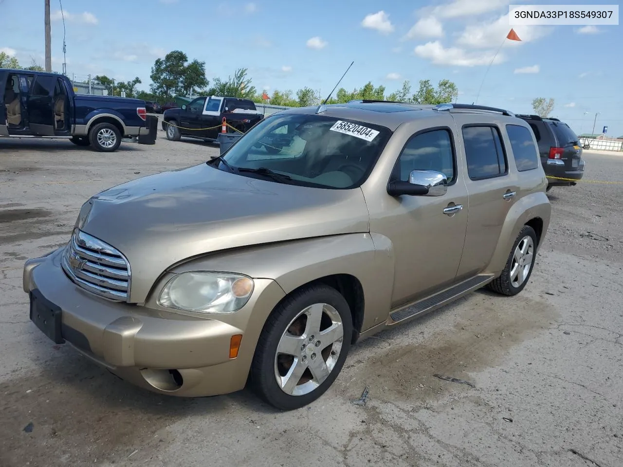 3GNDA33P18S549307 2008 Chevrolet Hhr Lt