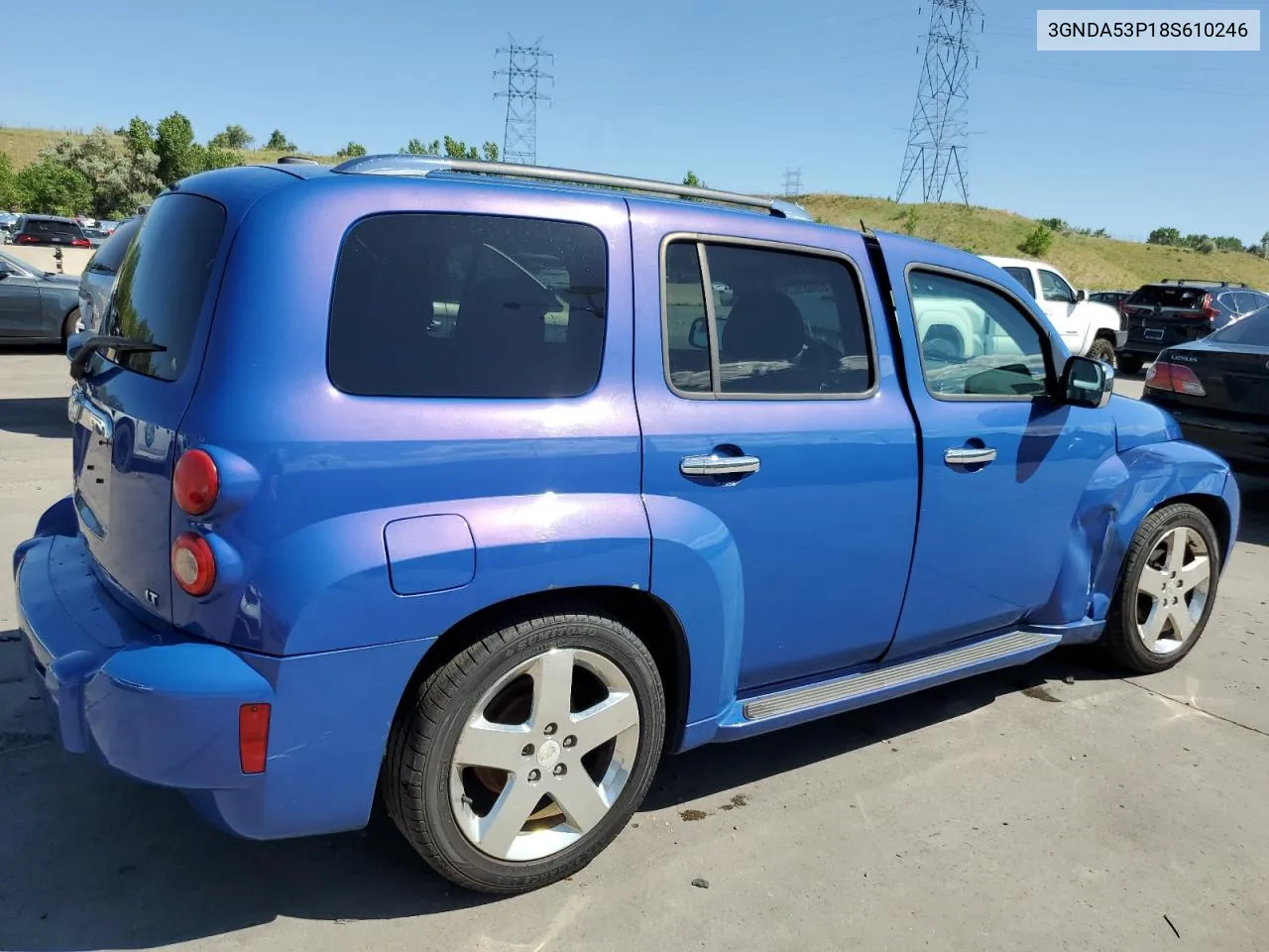 2008 Chevrolet Hhr Lt VIN: 3GNDA53P18S610246 Lot: 59089234