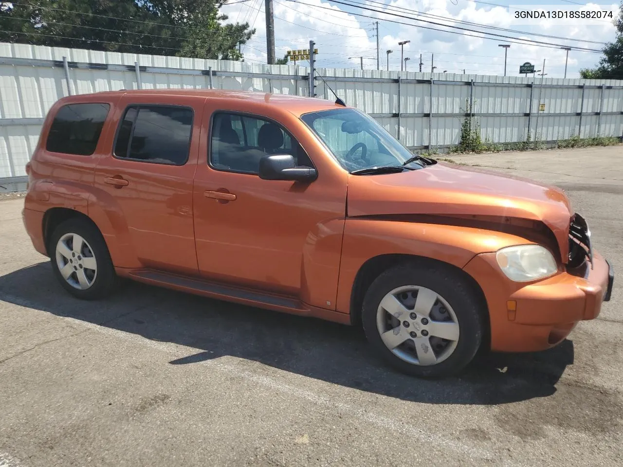 2008 Chevrolet Hhr Ls VIN: 3GNDA13D18S582074 Lot: 59143634