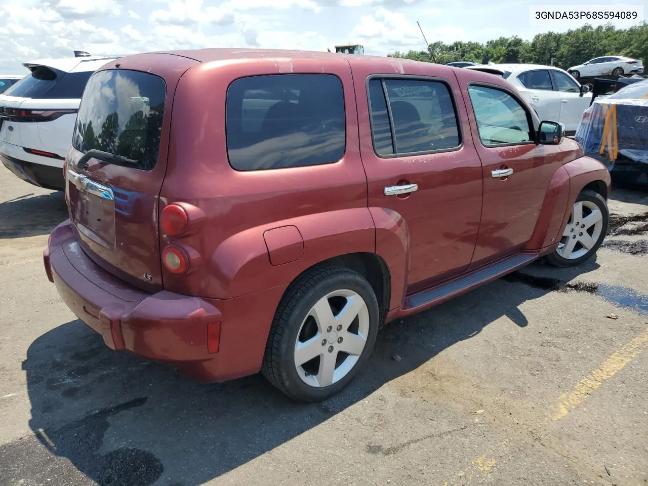 2008 Chevrolet Hhr Lt VIN: 3GNDA53P68S594089 Lot: 59405524