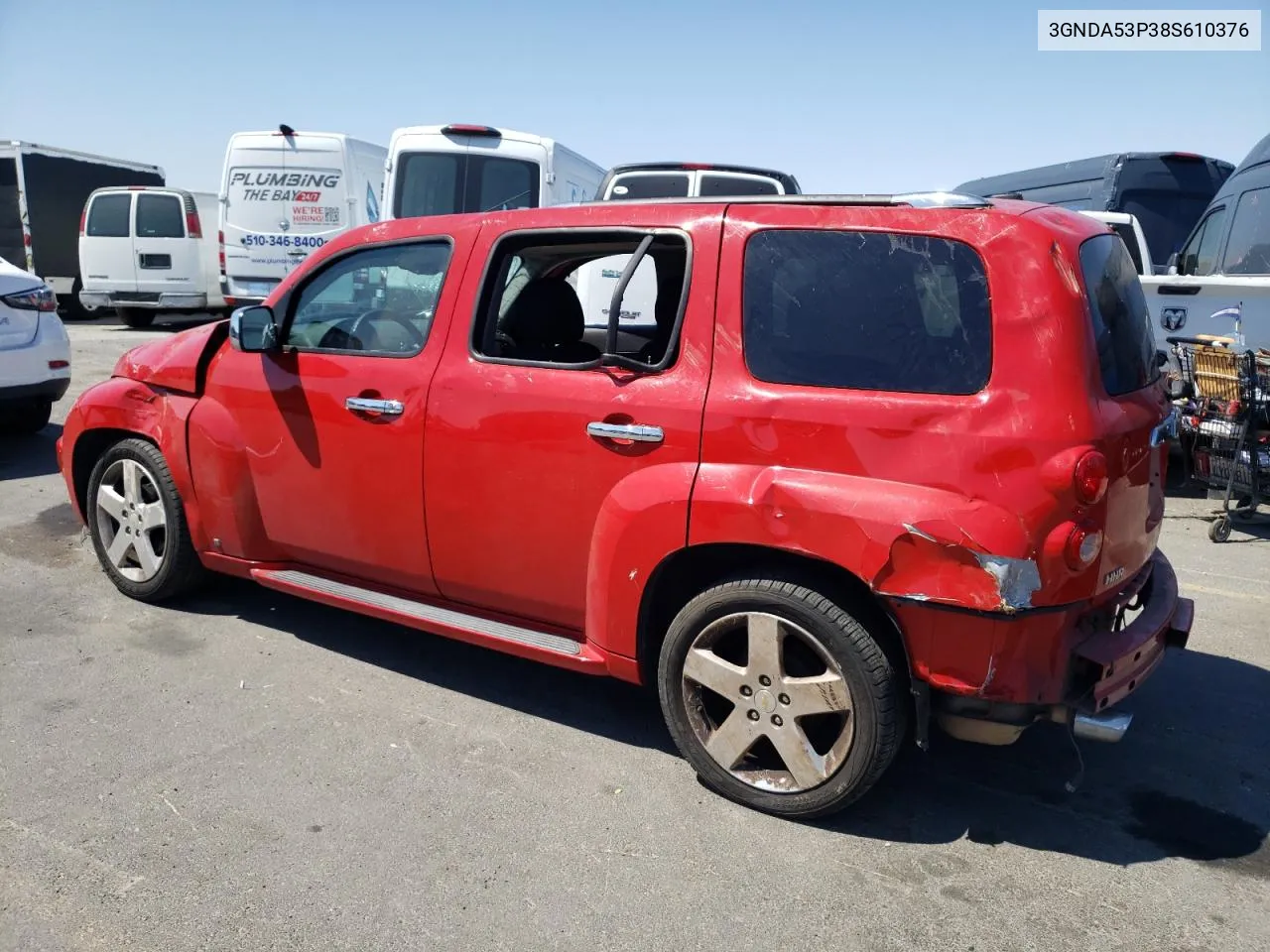 2008 Chevrolet Hhr Lt VIN: 3GNDA53P38S610376 Lot: 60110284