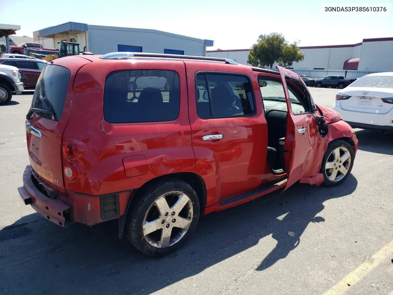 2008 Chevrolet Hhr Lt VIN: 3GNDA53P38S610376 Lot: 60110284