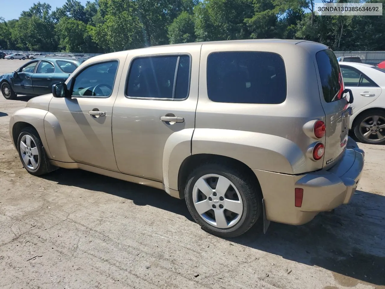 2008 Chevrolet Hhr Ls VIN: 3GNDA13D38S634692 Lot: 61297084