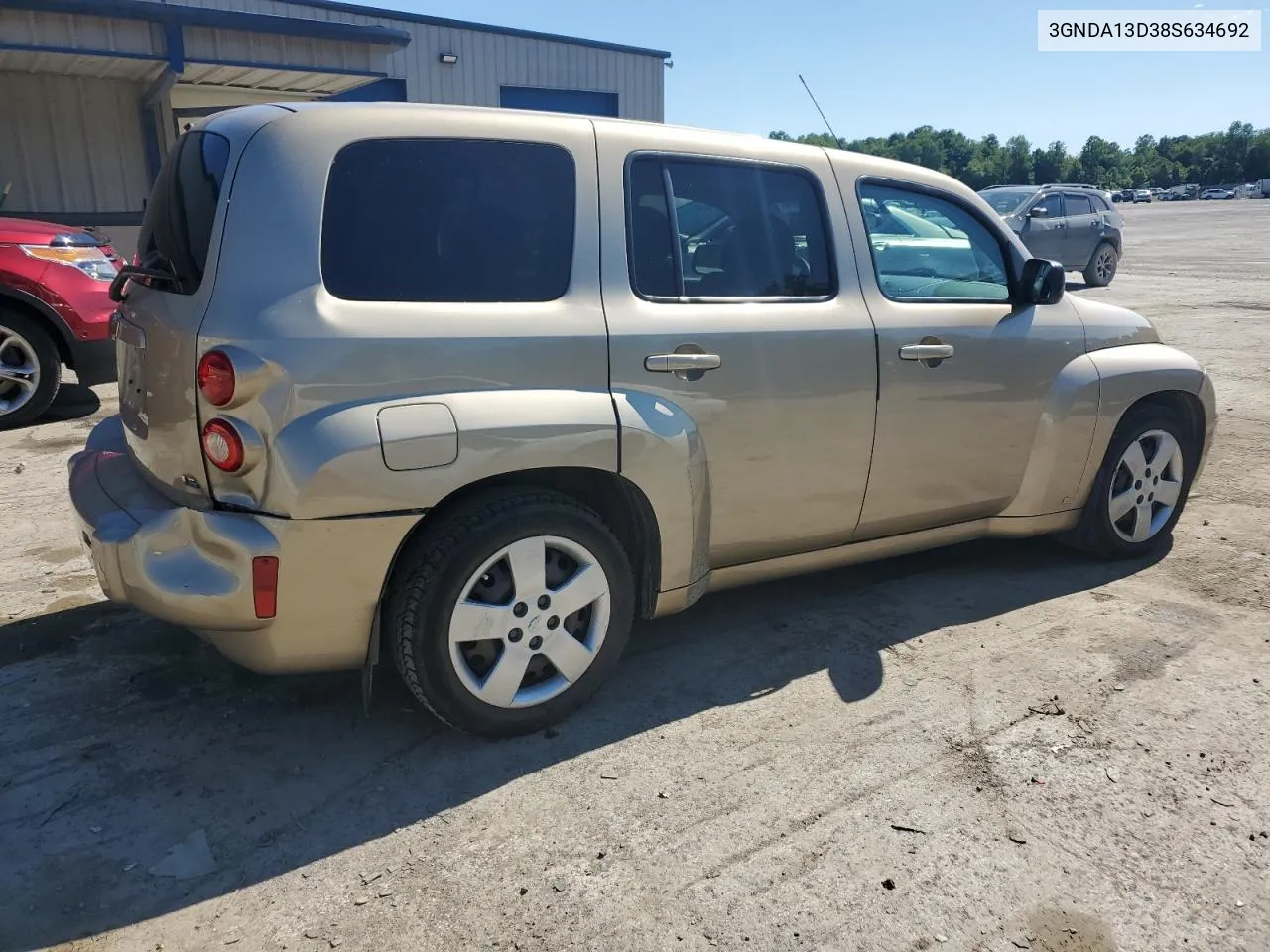 2008 Chevrolet Hhr Ls VIN: 3GNDA13D38S634692 Lot: 61297084