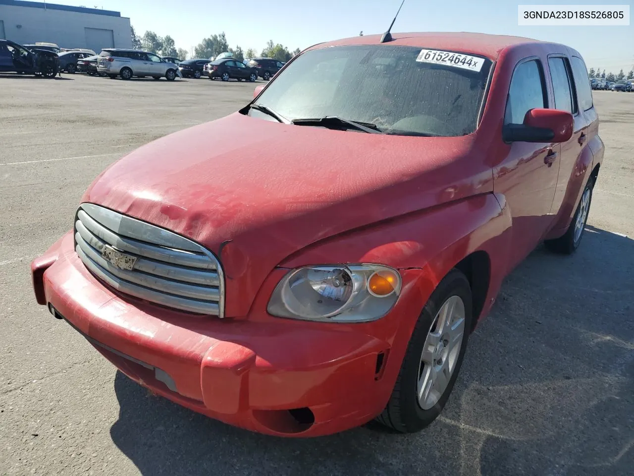 2008 Chevrolet Hhr Lt VIN: 3GNDA23D18S526805 Lot: 61524644