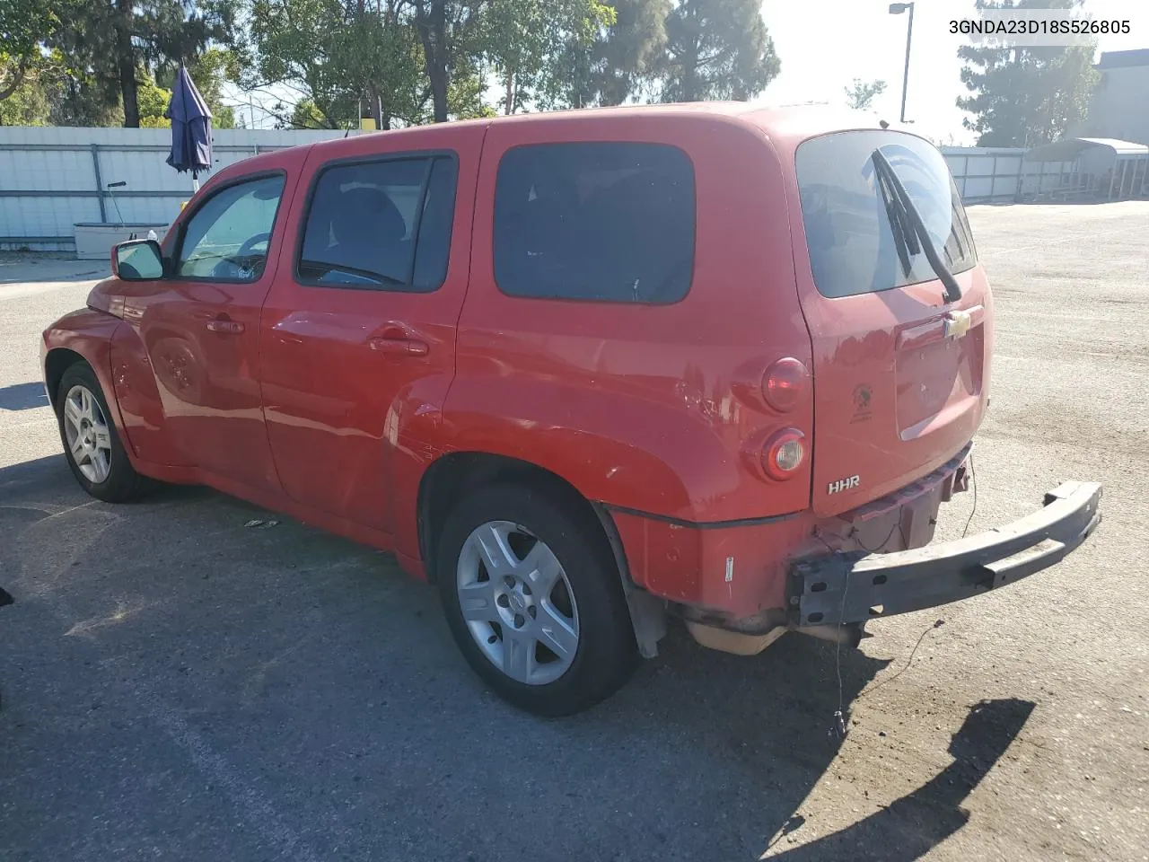 2008 Chevrolet Hhr Lt VIN: 3GNDA23D18S526805 Lot: 61524644