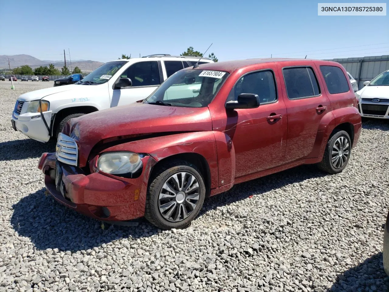 2008 Chevrolet Hhr Ls VIN: 3GNCA13D78S725380 Lot: 61657904