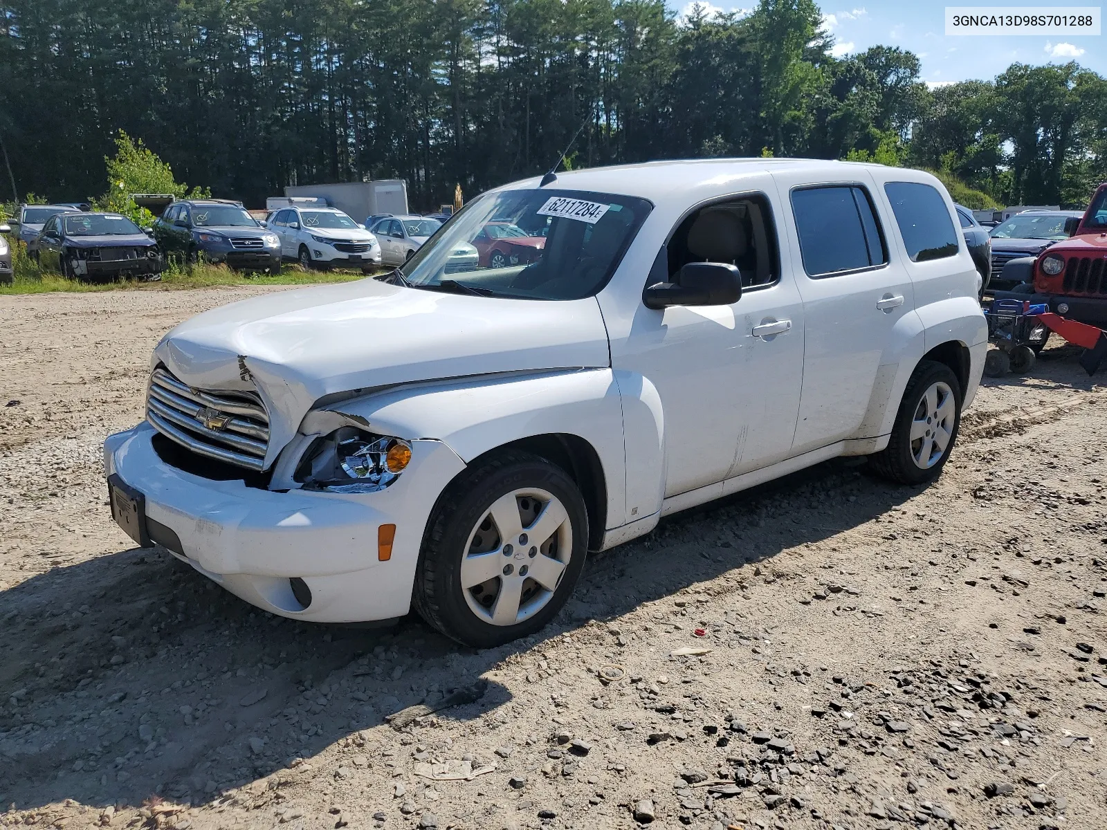 2008 Chevrolet Hhr Ls VIN: 3GNCA13D98S701288 Lot: 62117284