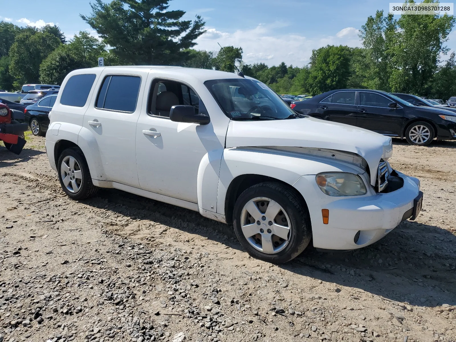 2008 Chevrolet Hhr Ls VIN: 3GNCA13D98S701288 Lot: 62117284