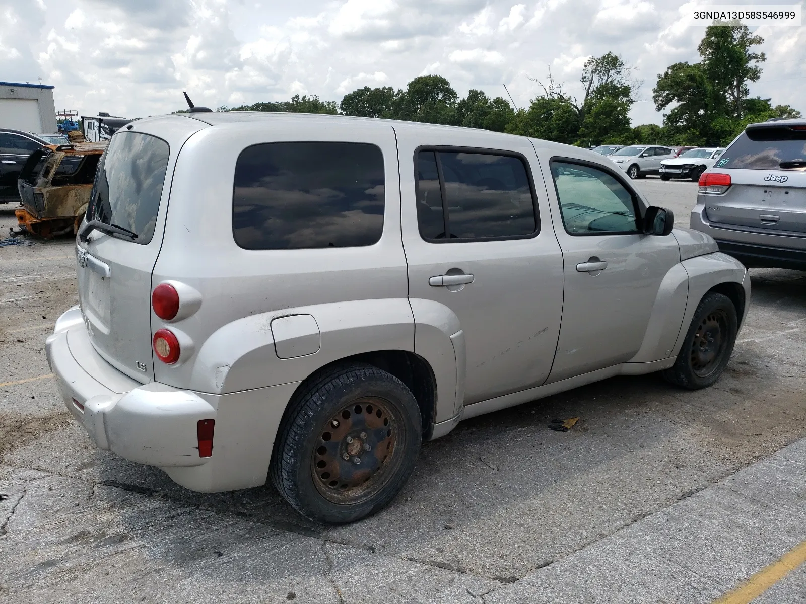 2008 Chevrolet Hhr Ls VIN: 3GNDA13D58S546999 Lot: 63219134