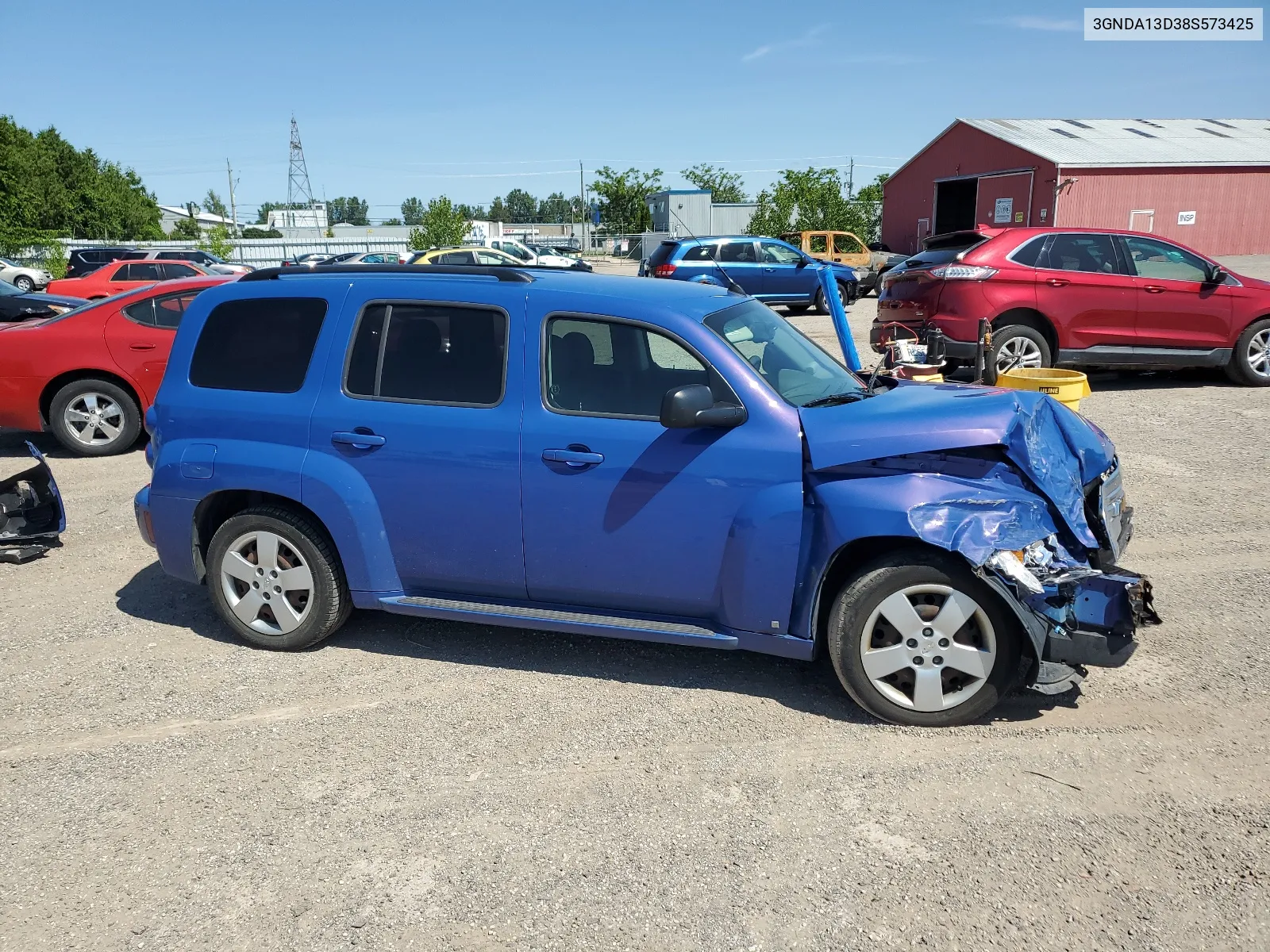 2008 Chevrolet Hhr Ls VIN: 3GNDA13D38S573425 Lot: 63480534