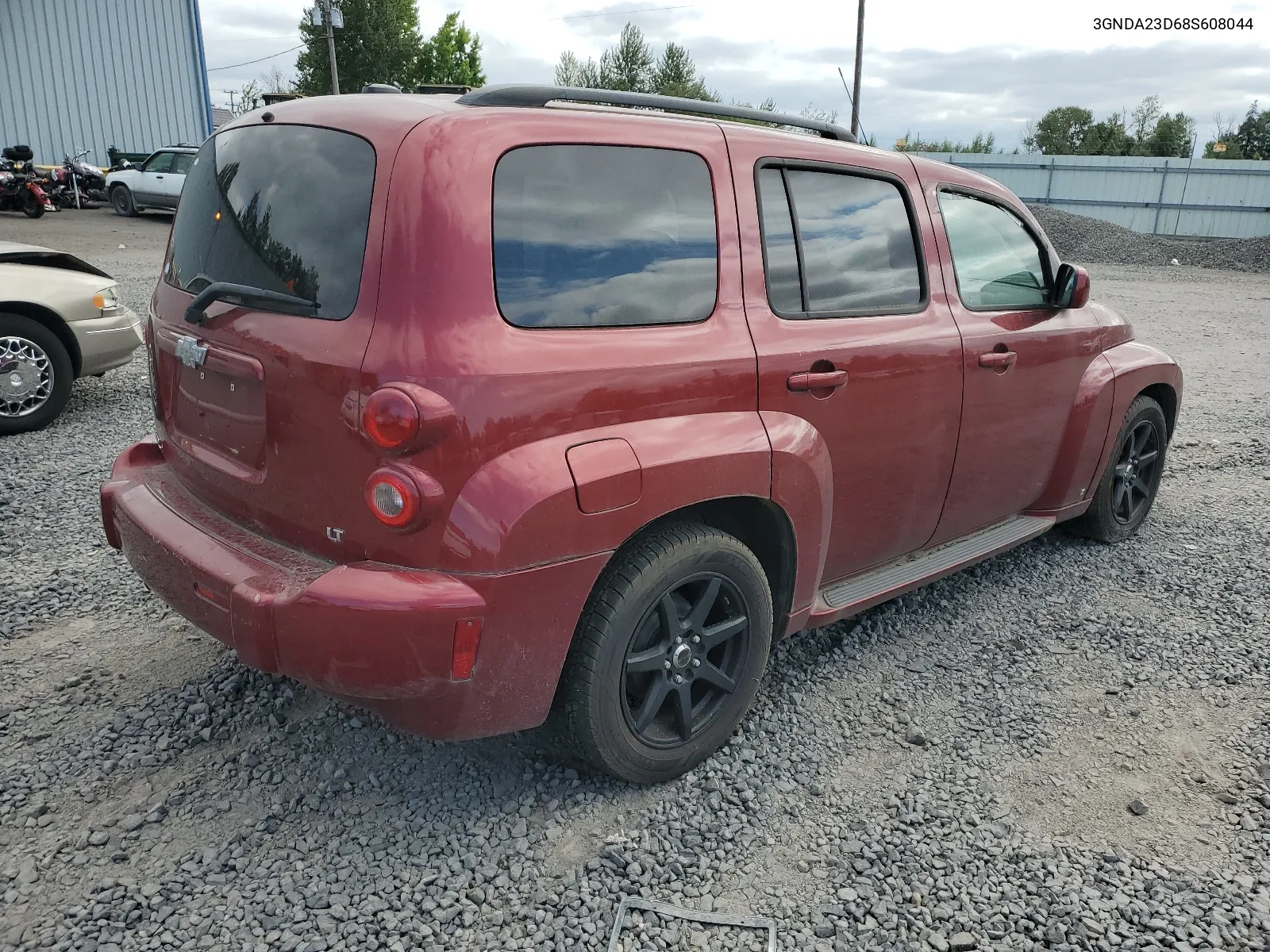 2008 Chevrolet Hhr Lt VIN: 3GNDA23D68S608044 Lot: 64058334