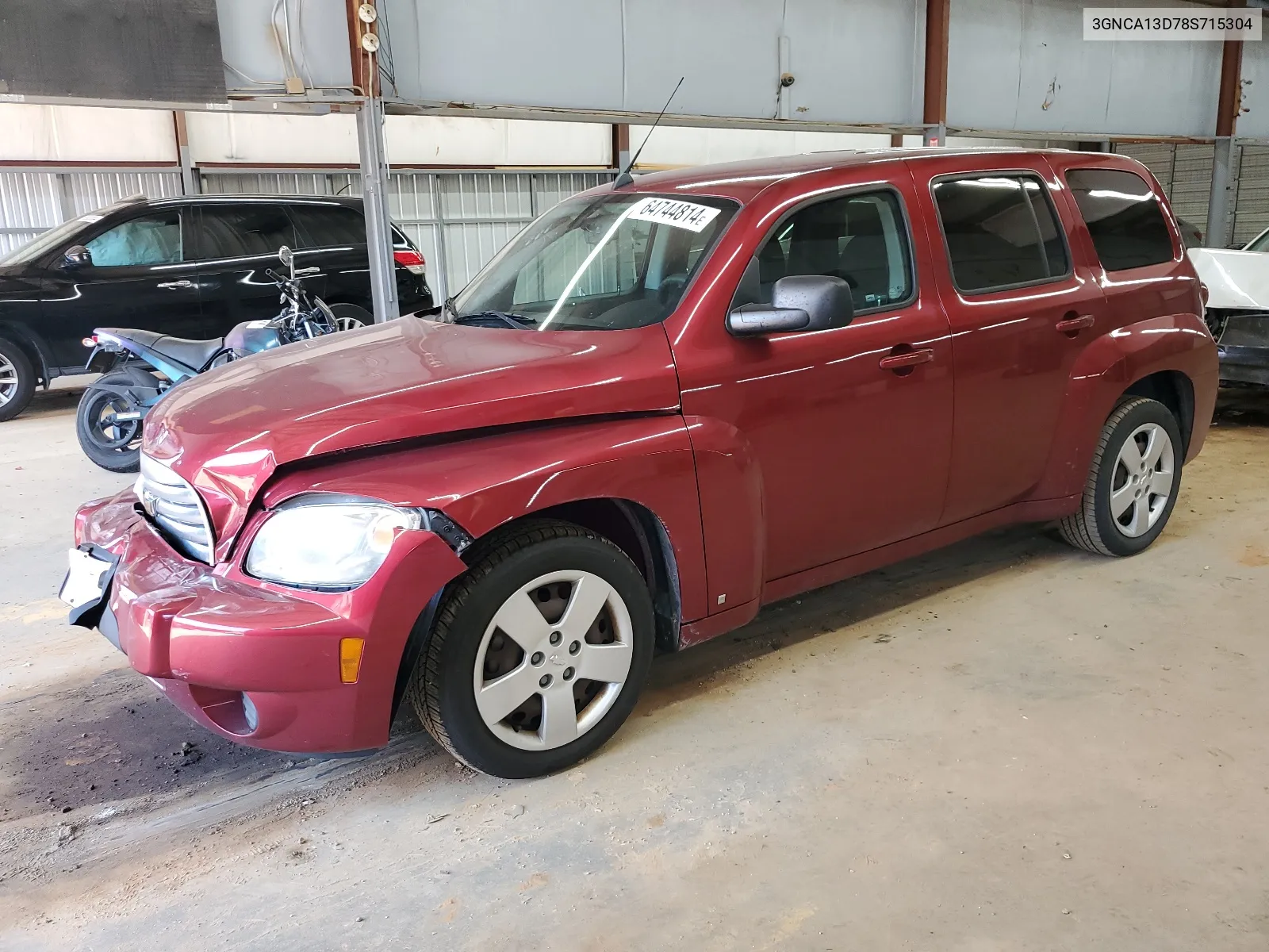 2008 Chevrolet Hhr Ls VIN: 3GNCA13D78S715304 Lot: 64744814