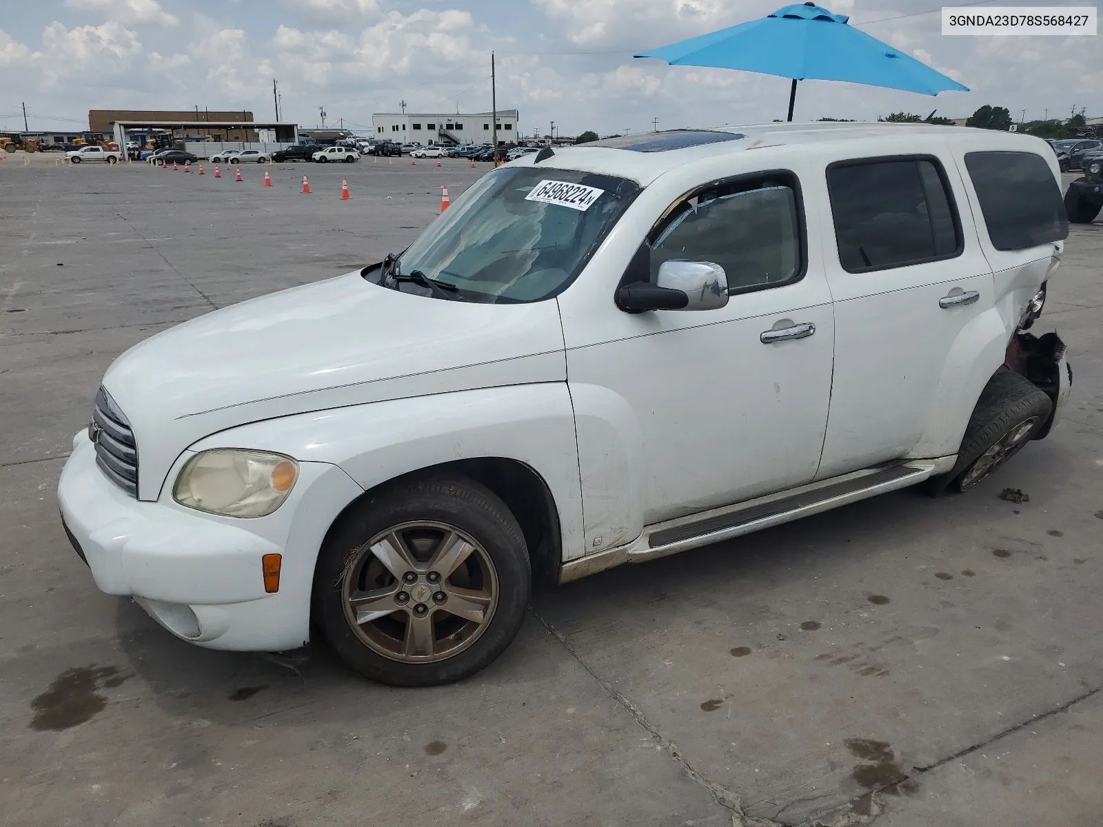 3GNDA23D78S568427 2008 Chevrolet Hhr Lt