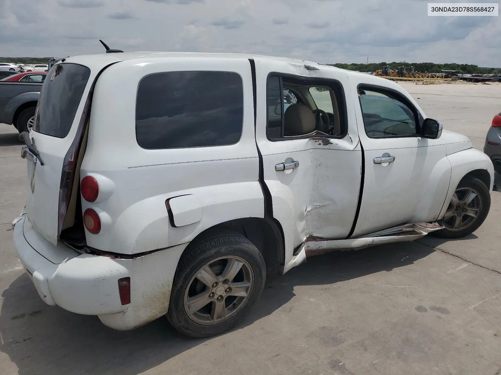 2008 Chevrolet Hhr Lt VIN: 3GNDA23D78S568427 Lot: 64968224