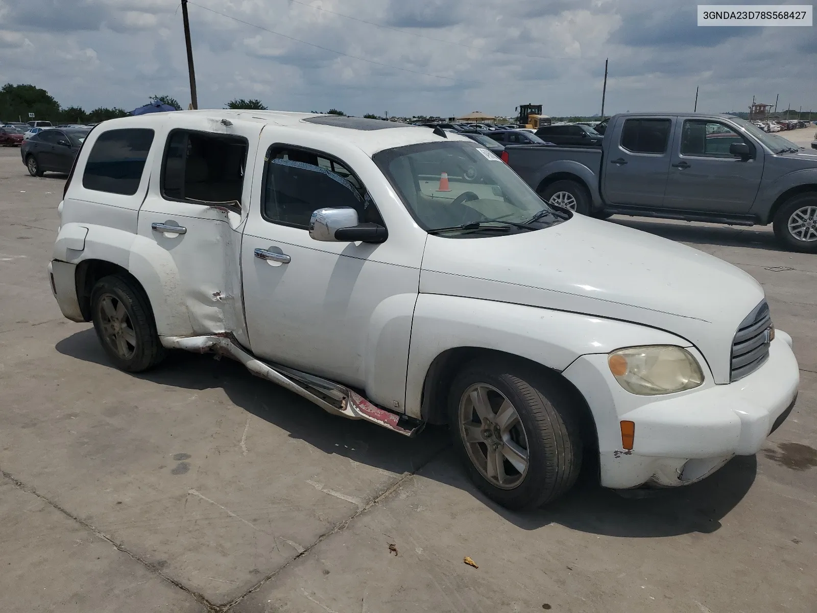 2008 Chevrolet Hhr Lt VIN: 3GNDA23D78S568427 Lot: 64968224