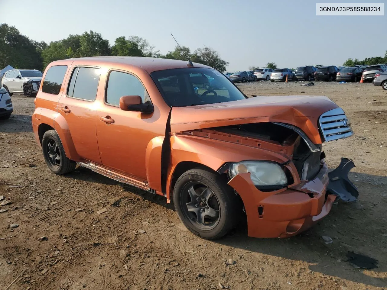 2008 Chevrolet Hhr Lt VIN: 3GNDA23P58S588234 Lot: 65037534