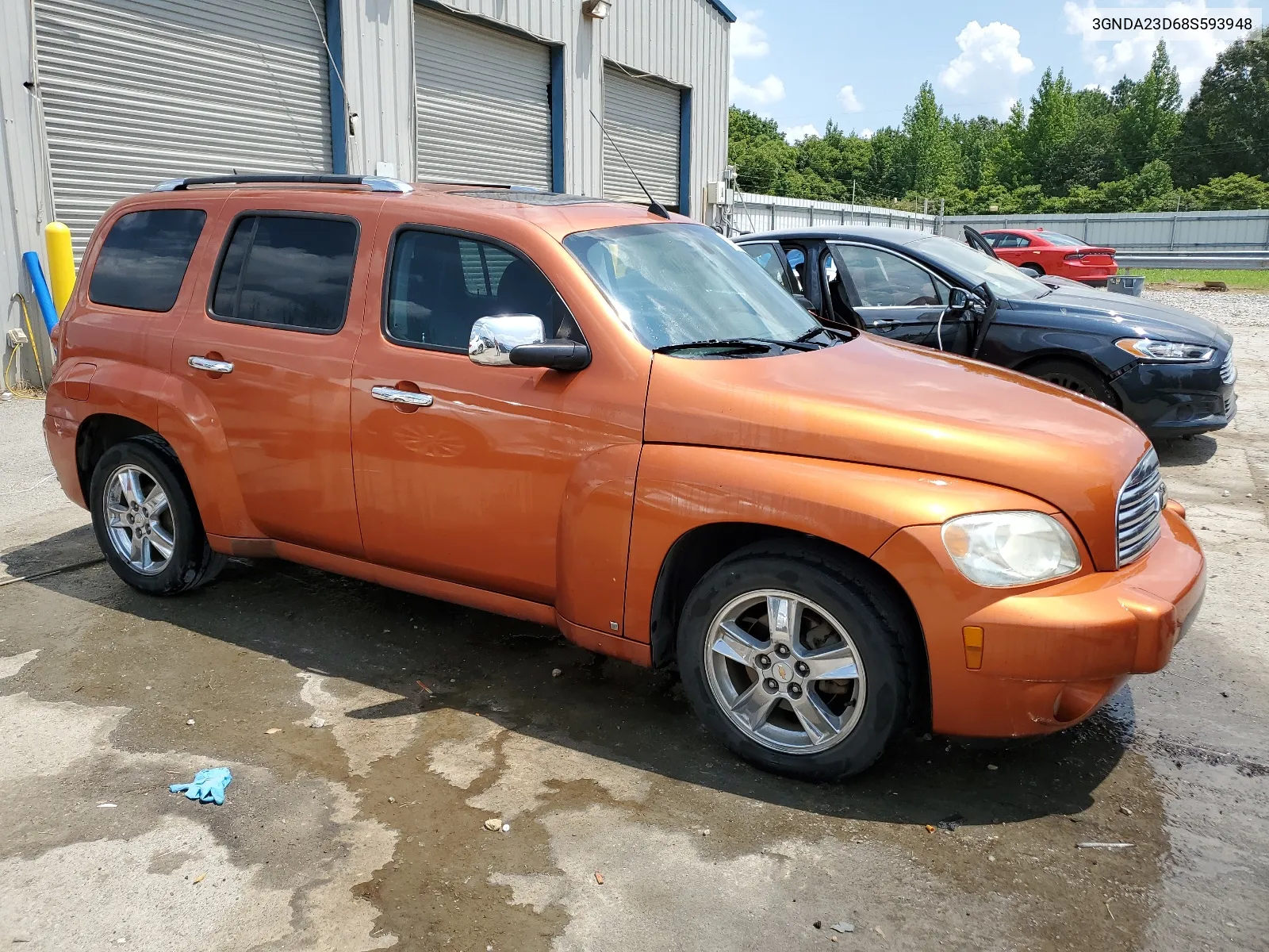 2008 Chevrolet Hhr Lt VIN: 3GNDA23D68S593948 Lot: 65798334