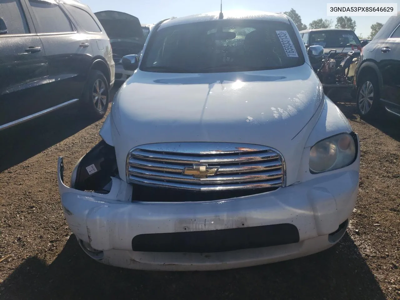 3GNDA53PX8S646629 2008 Chevrolet Hhr Lt