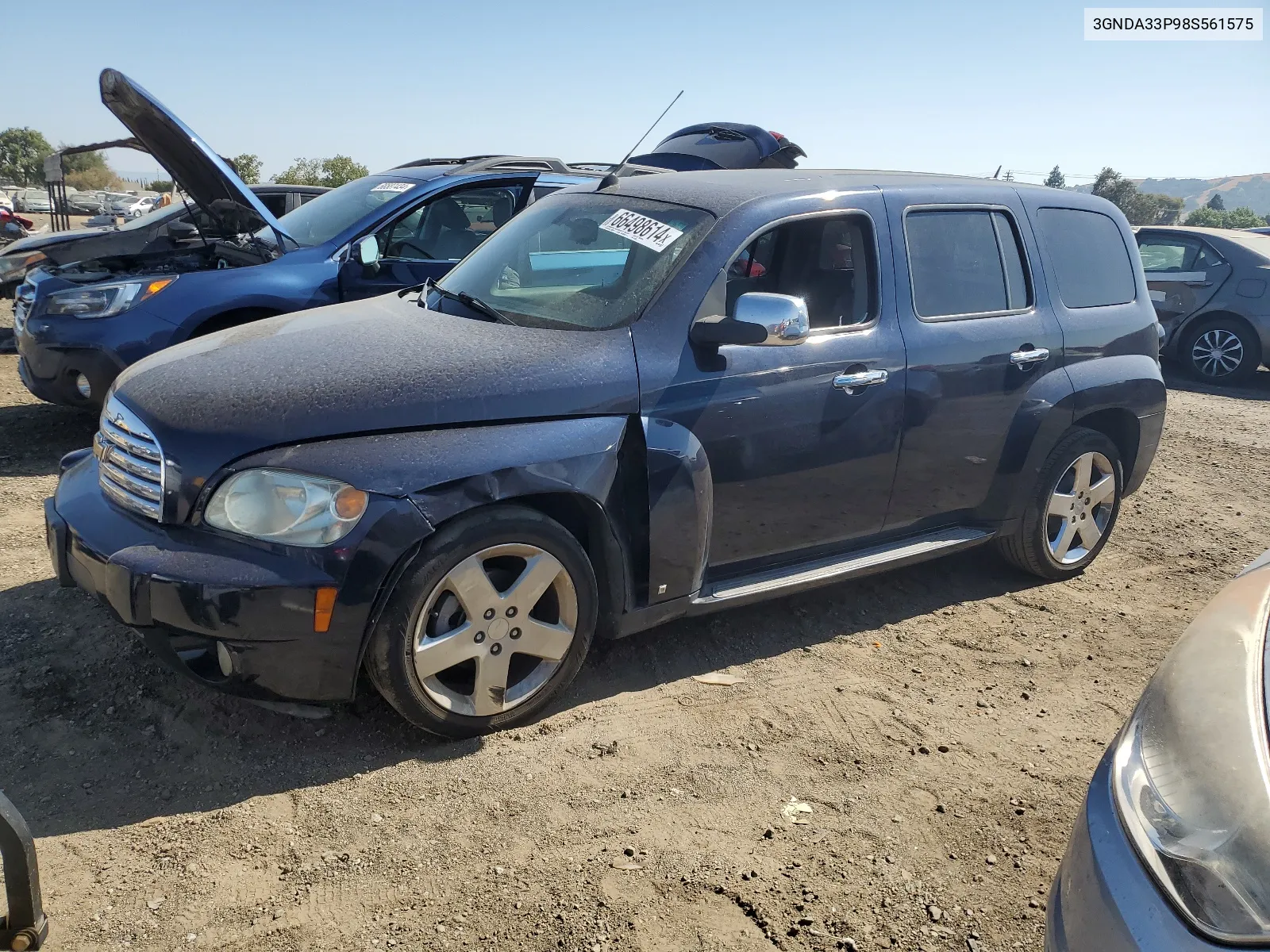 2008 Chevrolet Hhr Lt VIN: 3GNDA33P98S561575 Lot: 66498614