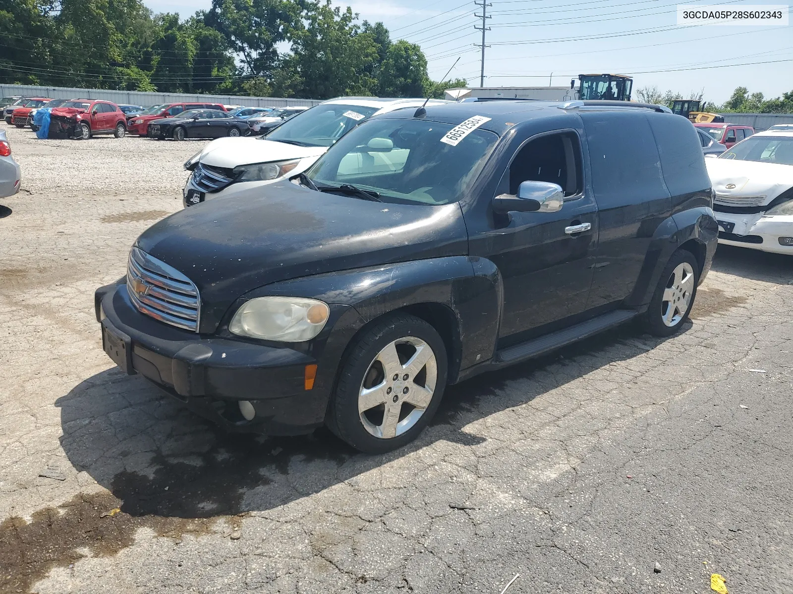 3GCDA05P28S602343 2008 Chevrolet Hhr Panel Lt