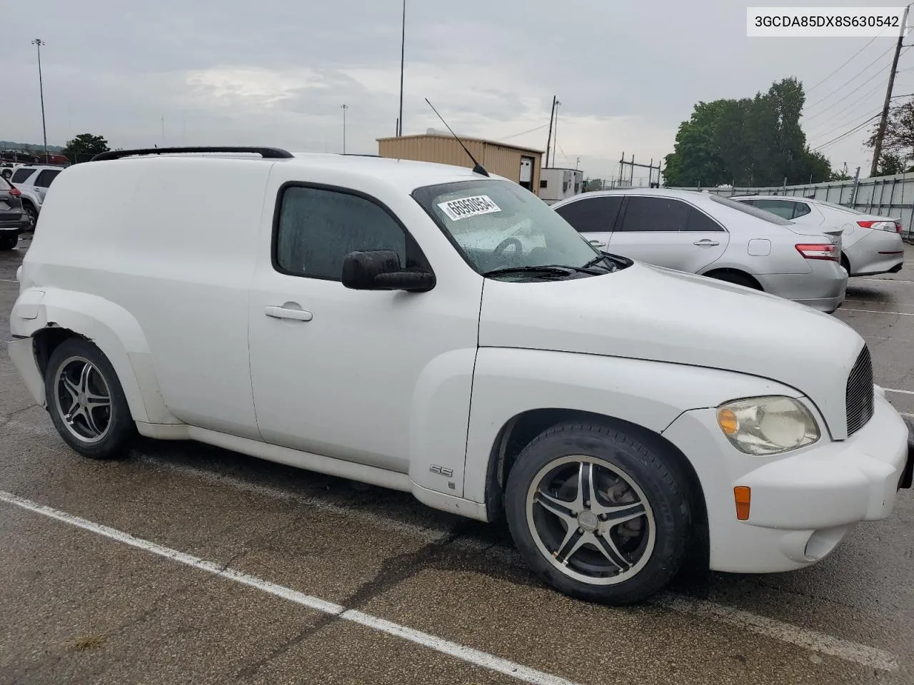 2008 Chevrolet Hhr Panel Ls VIN: 3GCDA85DX8S630542 Lot: 66960954