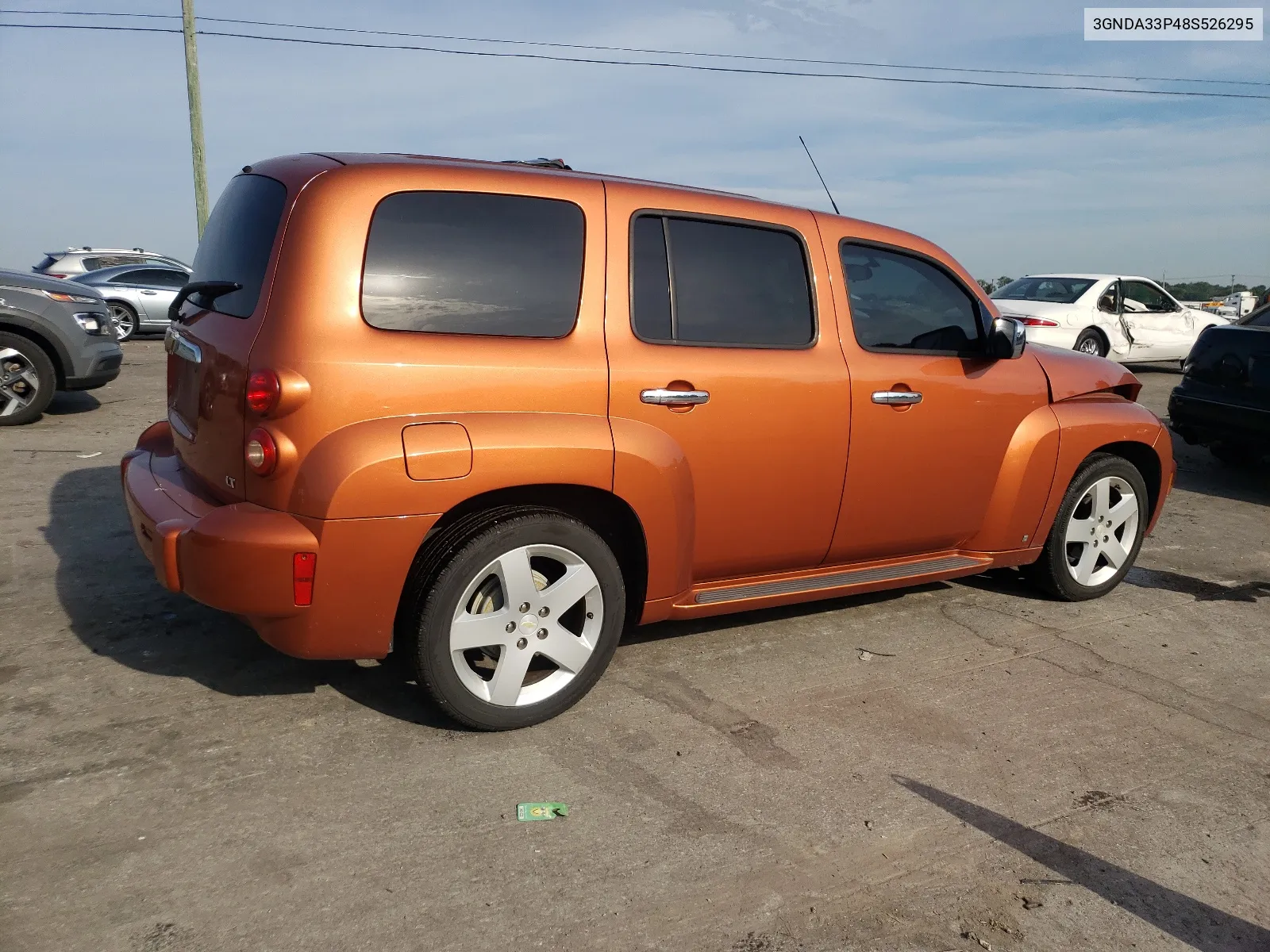 2008 Chevrolet Hhr Lt VIN: 3GNDA33P48S526295 Lot: 67717064