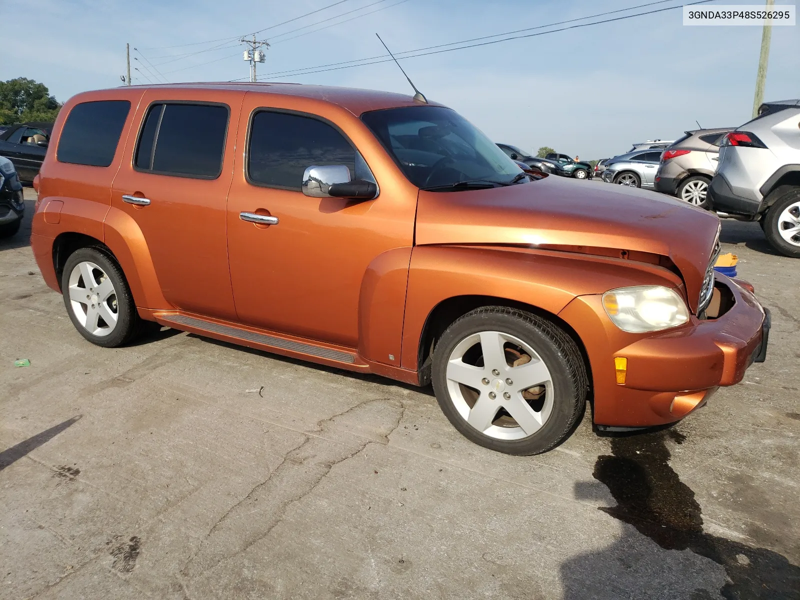 2008 Chevrolet Hhr Lt VIN: 3GNDA33P48S526295 Lot: 67717064