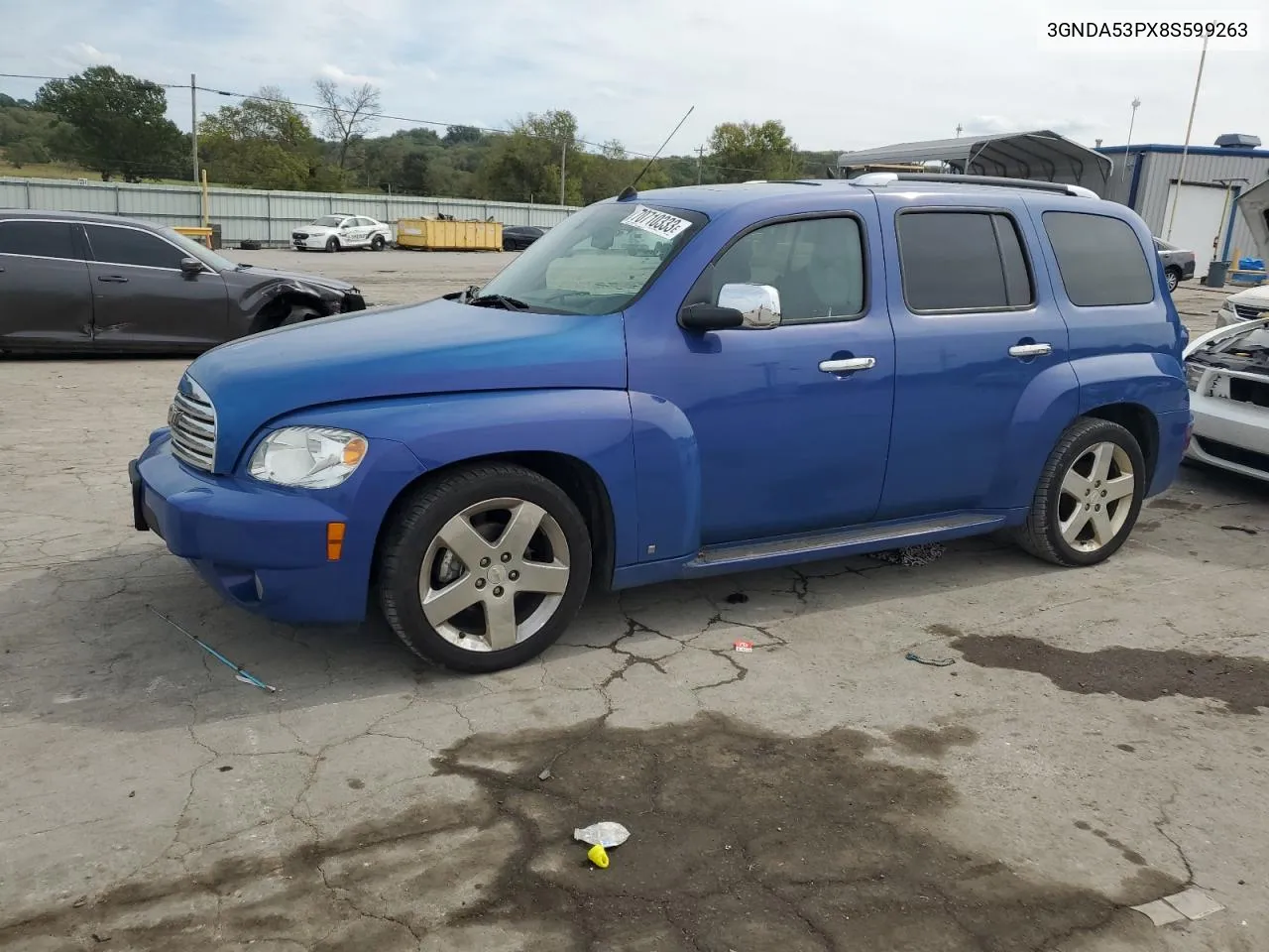 3GNDA53PX8S599263 2008 Chevrolet Hhr Lt