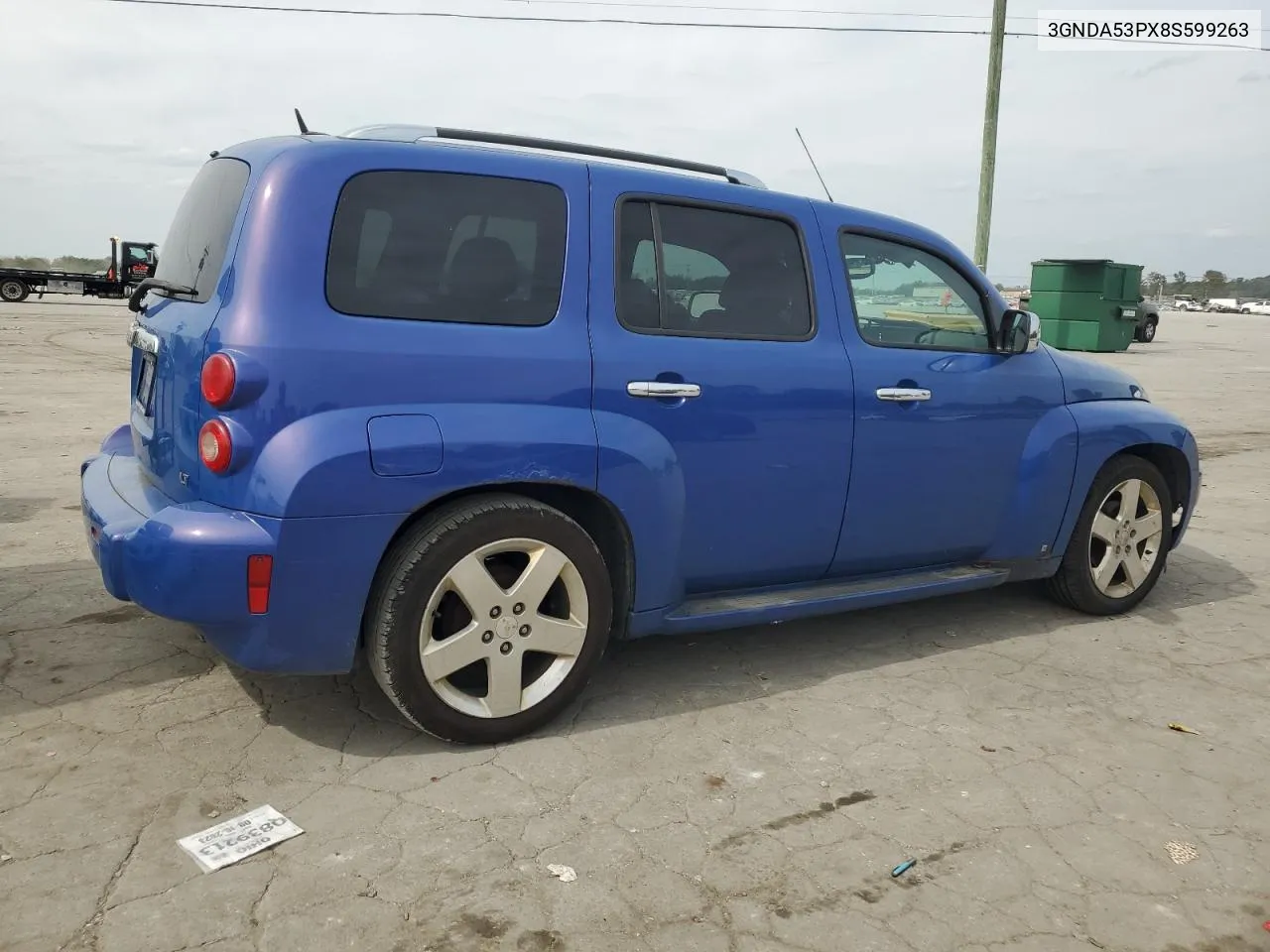 3GNDA53PX8S599263 2008 Chevrolet Hhr Lt