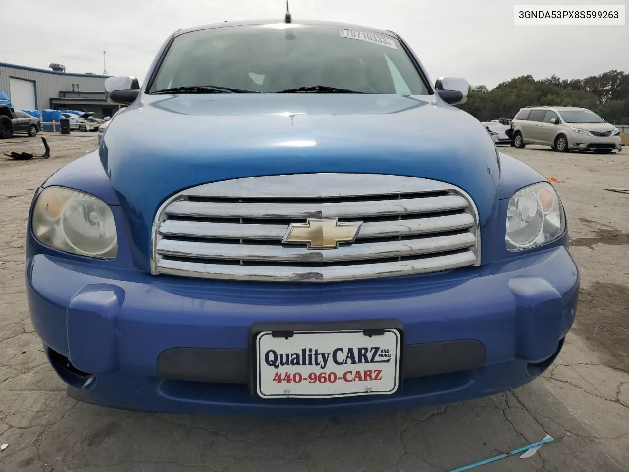 3GNDA53PX8S599263 2008 Chevrolet Hhr Lt