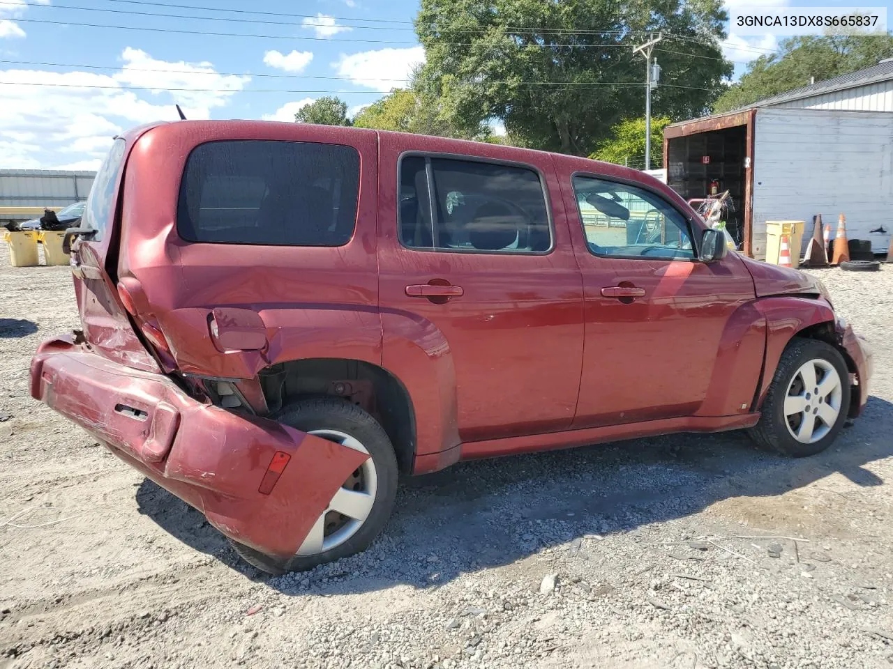 2008 Chevrolet Hhr Ls VIN: 3GNCA13DX8S665837 Lot: 70784324