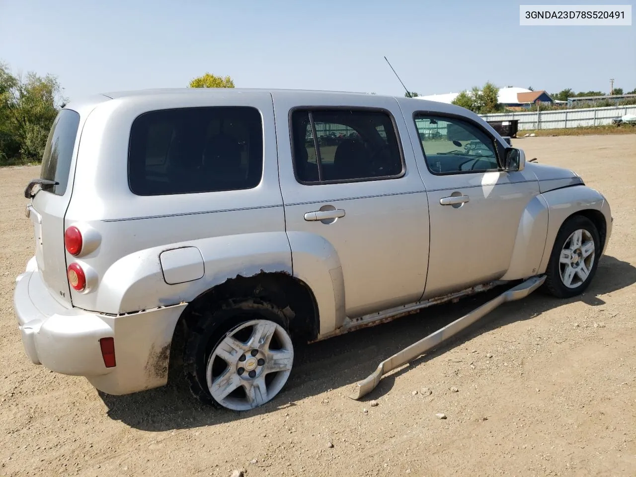 2008 Chevrolet Hhr Lt VIN: 3GNDA23D78S520491 Lot: 70928794