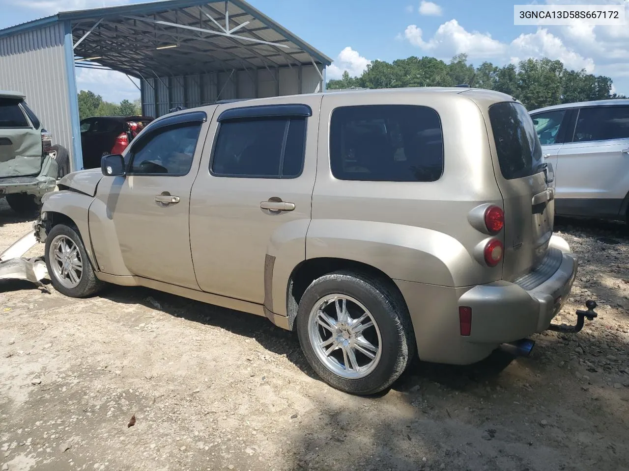 2008 Chevrolet Hhr Ls VIN: 3GNCA13D58S667172 Lot: 71977824