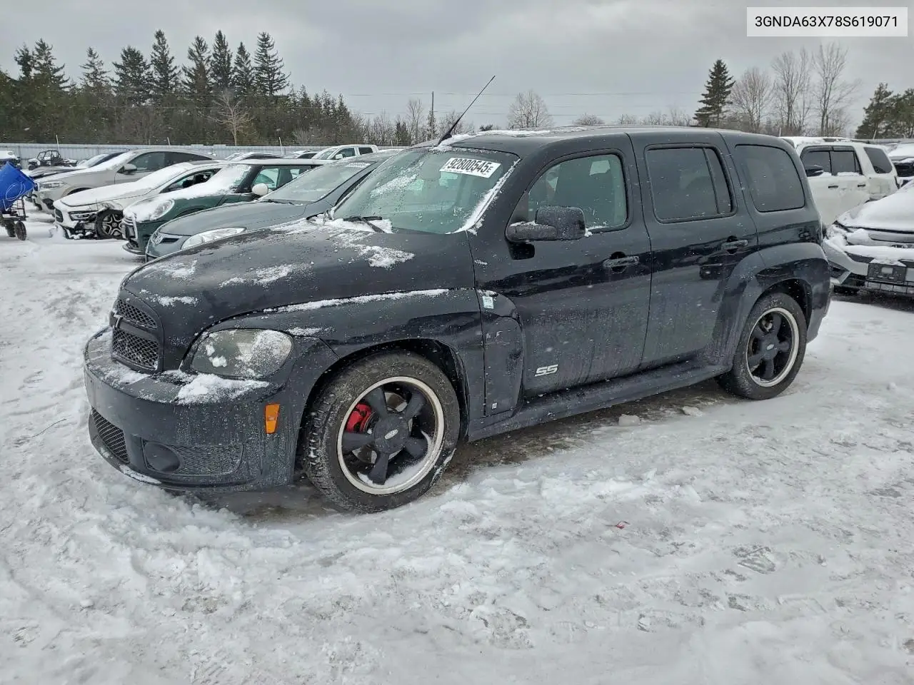 3GNDA63X78S619071 2008 Chevrolet Hhr Ss