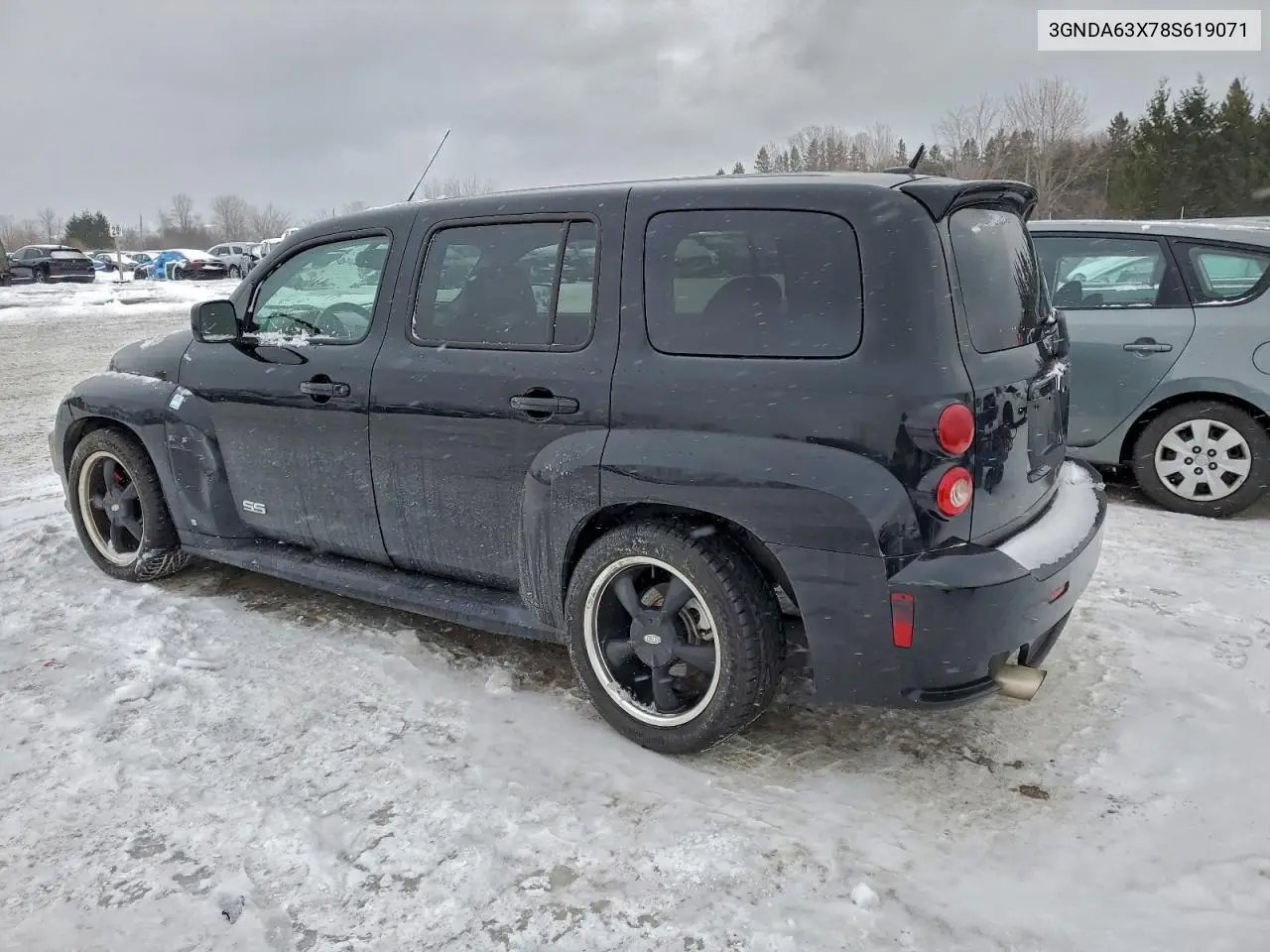 3GNDA63X78S619071 2008 Chevrolet Hhr Ss